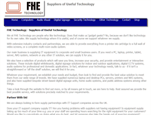 Tablet Screenshot of fheconsulting.com